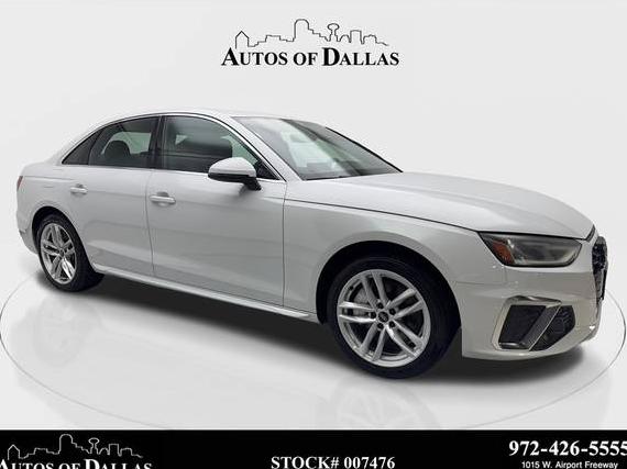 AUDI A4 2021 WAUDAAF4XMN007476 image