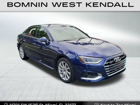 AUDI A4 2021 WAUABAF43MA061922 image
