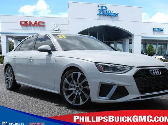 AUDI A4 2021 WAUEAAF46MA016168 image