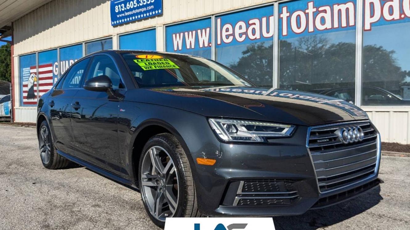 AUDI A4 2017 WAUENAF46HN017730 image