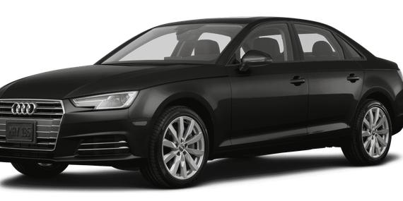 AUDI A4 2017 WAUDNAF44HN052066 image