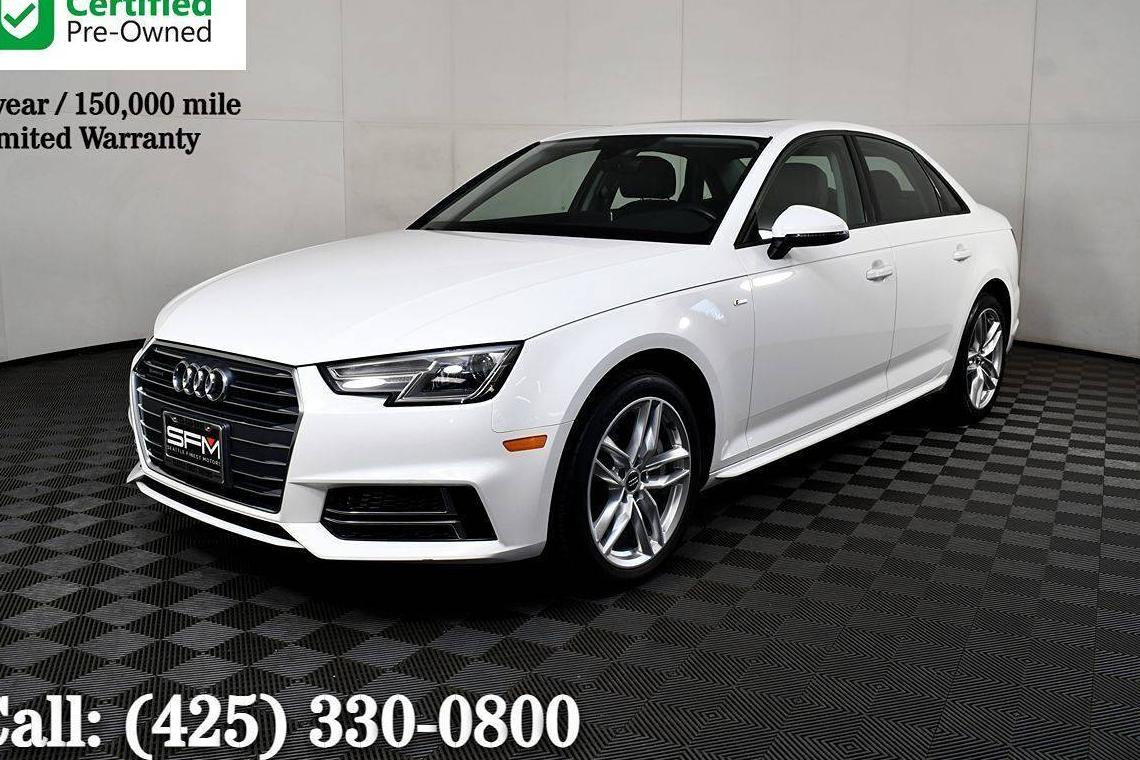 AUDI A4 2017 WAUDNAF40HN038844 image