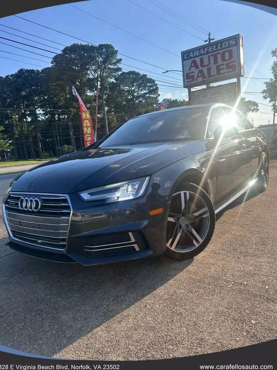 AUDI A4 2017 WAUENAF42HN019846 image