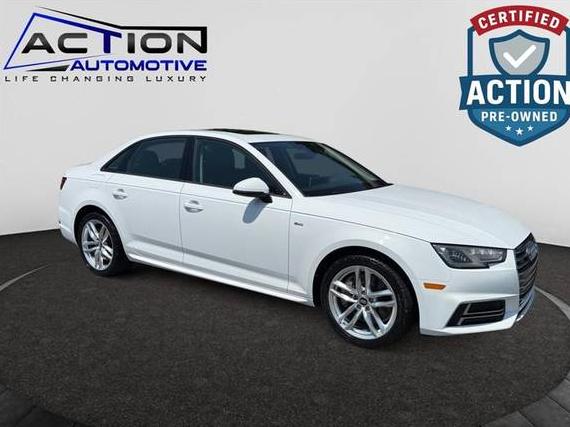 AUDI A4 2017 WAUDNAF48HN039840 image