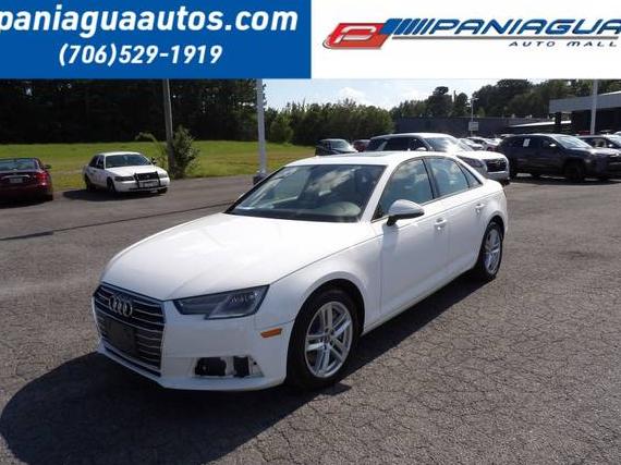 AUDI A4 2017 WAUANAF40HN024252 image