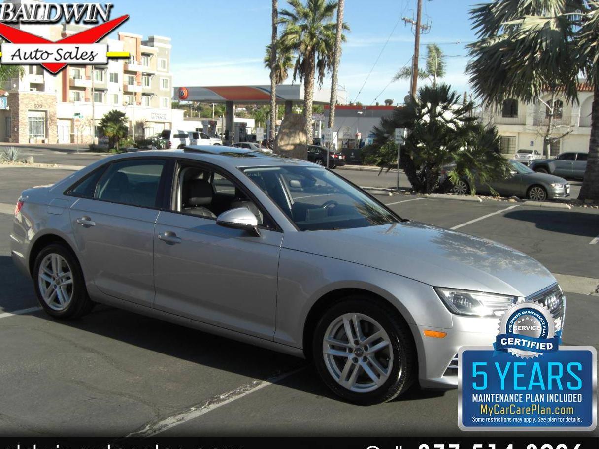 AUDI A4 2017 WAUANAF45HN027292 image