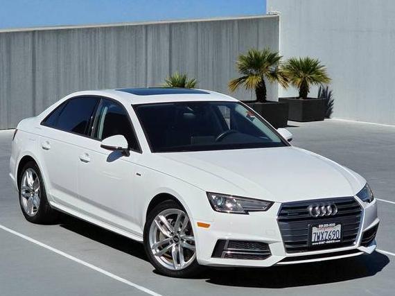 AUDI A4 2017 WAUDNAF40HN044594 image