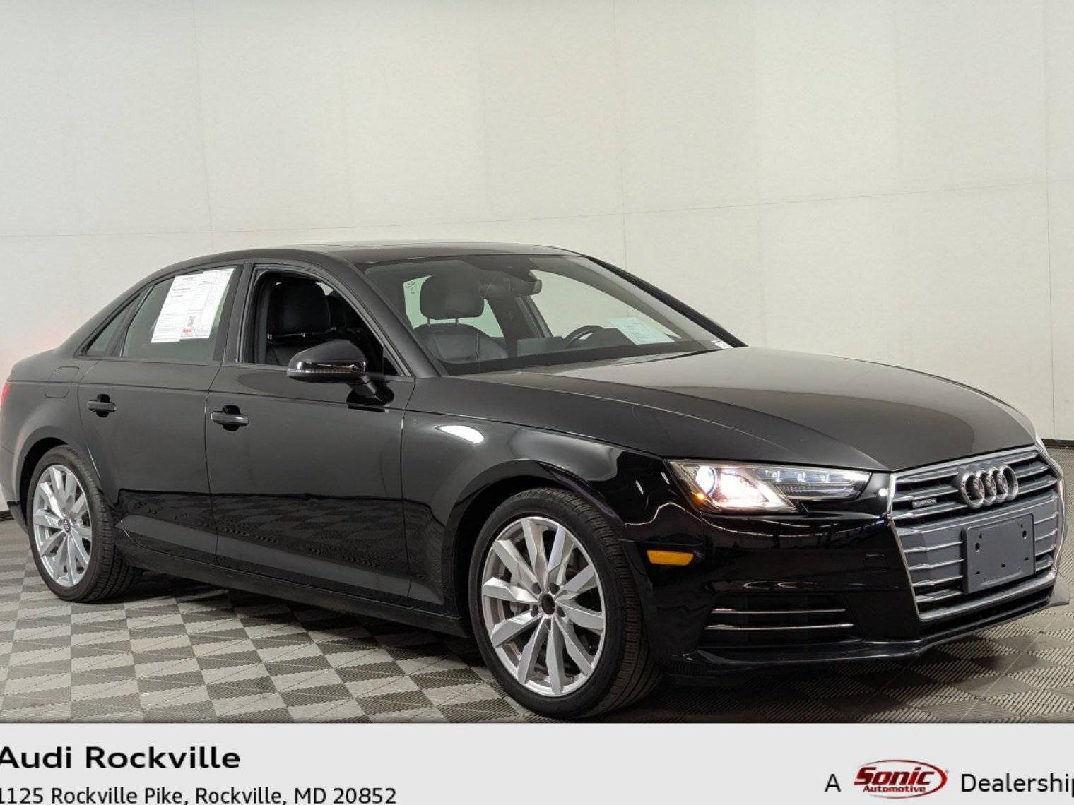 AUDI A4 2017 WAUANAF46HN033778 image