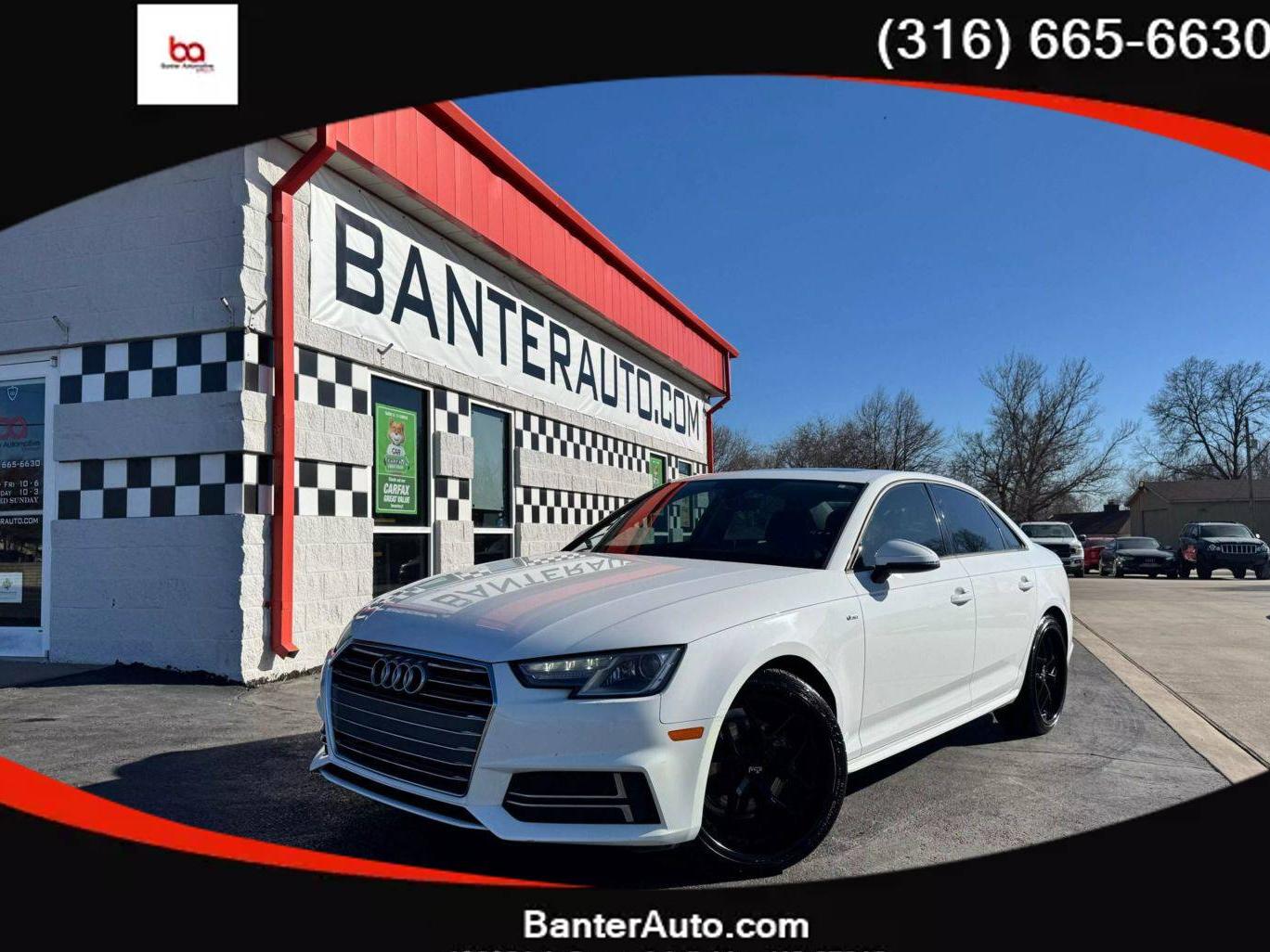 AUDI A4 2017 WAUANAF41HN046163 image