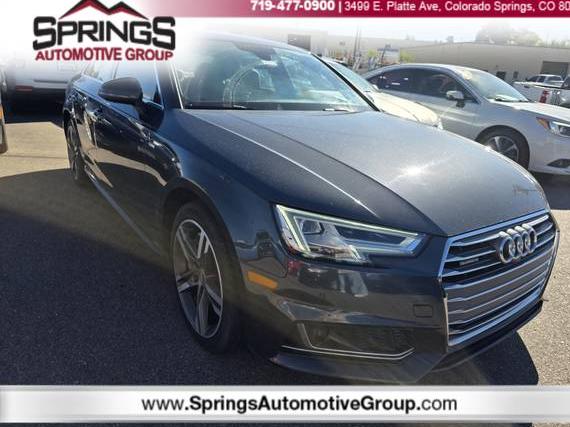 AUDI A4 2017 WAUFNAF48HN061409 image