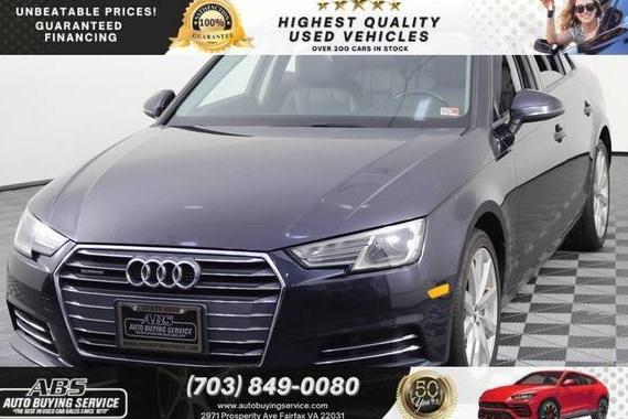 AUDI A4 2017 WAUANAF46HN031836 image