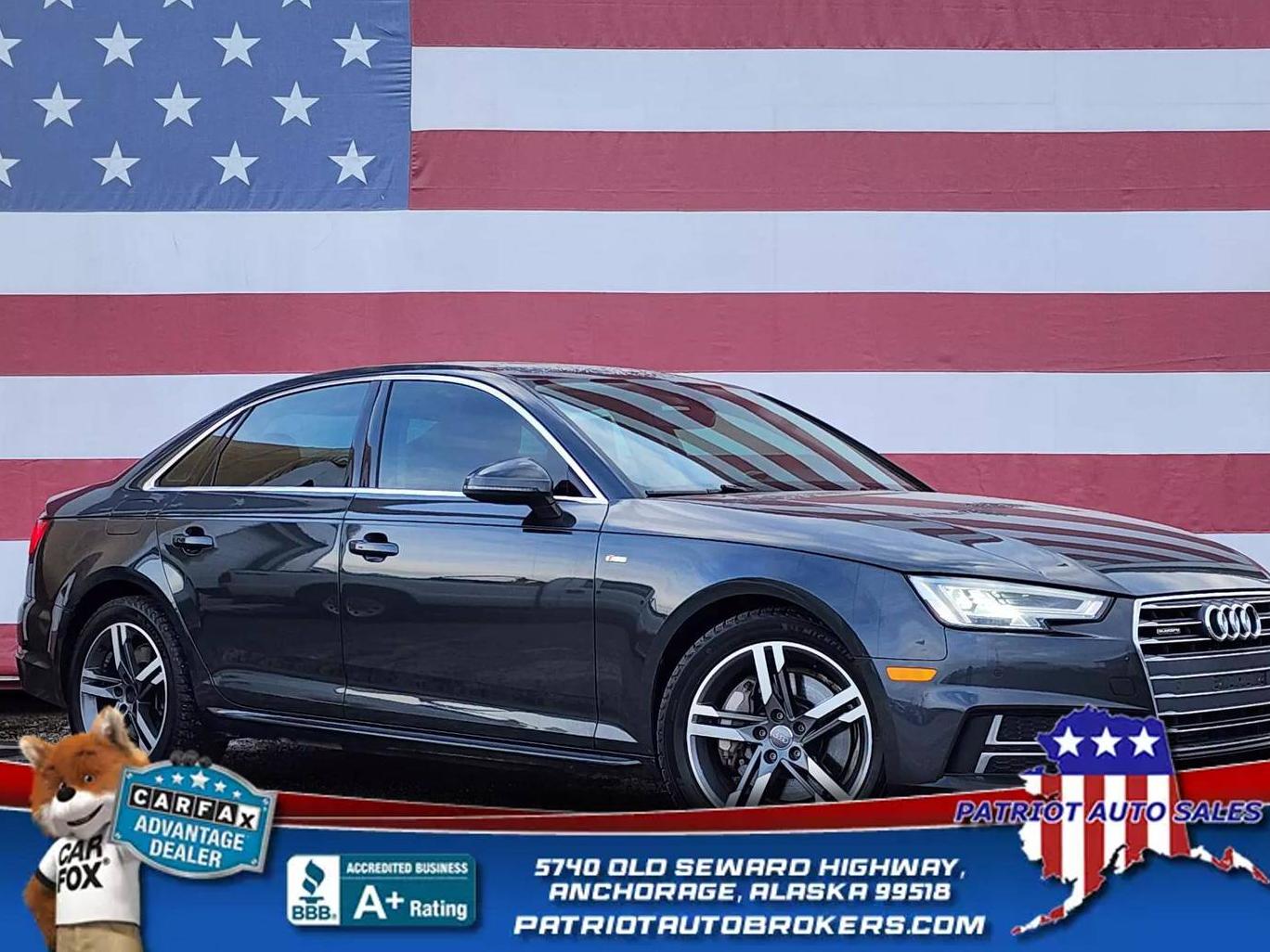 AUDI A4 2017 WAUENAF49HN027040 image