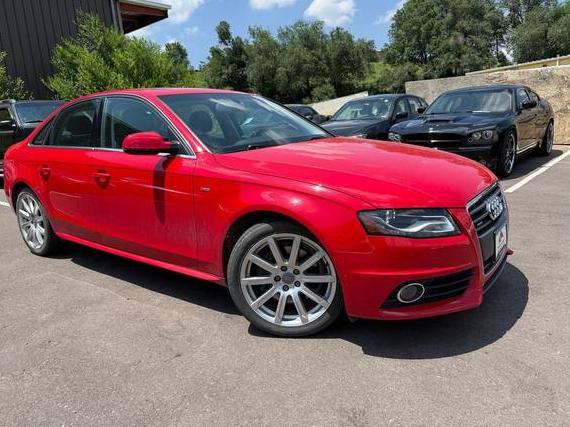 AUDI A4 2012 WAUFFAFLXCN010975 image