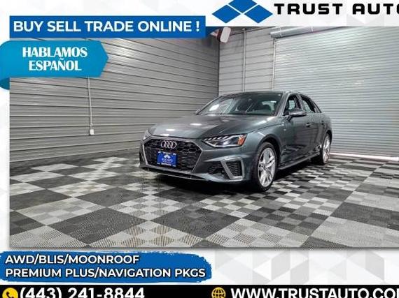 AUDI A4 2020 WAUENAF47LA052129 image AUDI A4 2020 WAUENAF47LA052129 image