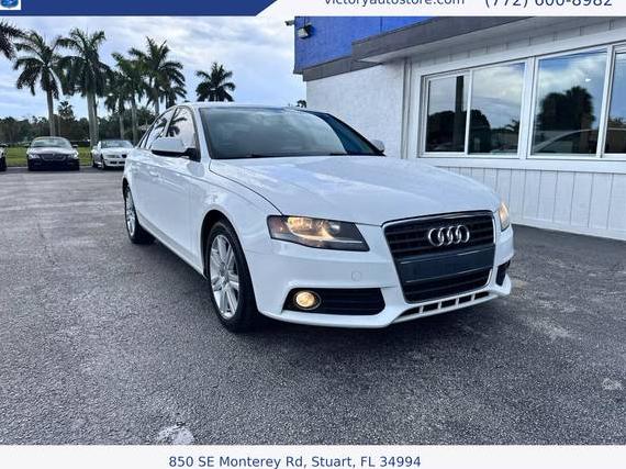 AUDI A4 2011 WAUAFAFL1BN012994 image