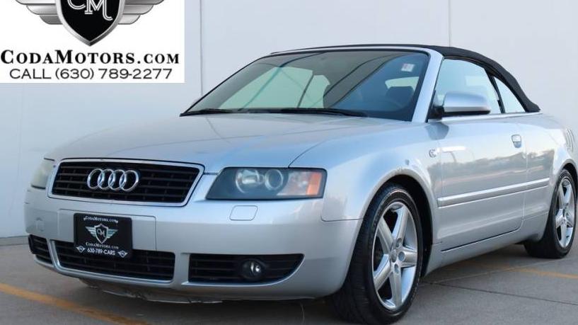 AUDI A4 2003 WAUAT48H33K013103 image