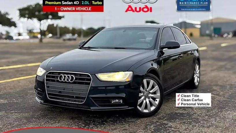 AUDI A4 2013 WAUAFAFLXDA151466 image