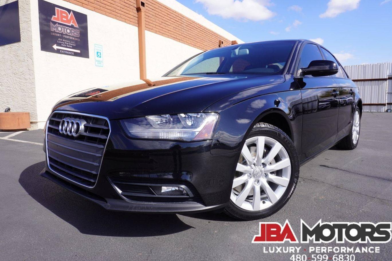 AUDI A4 2013 WAUAFAFL7DA196221 image