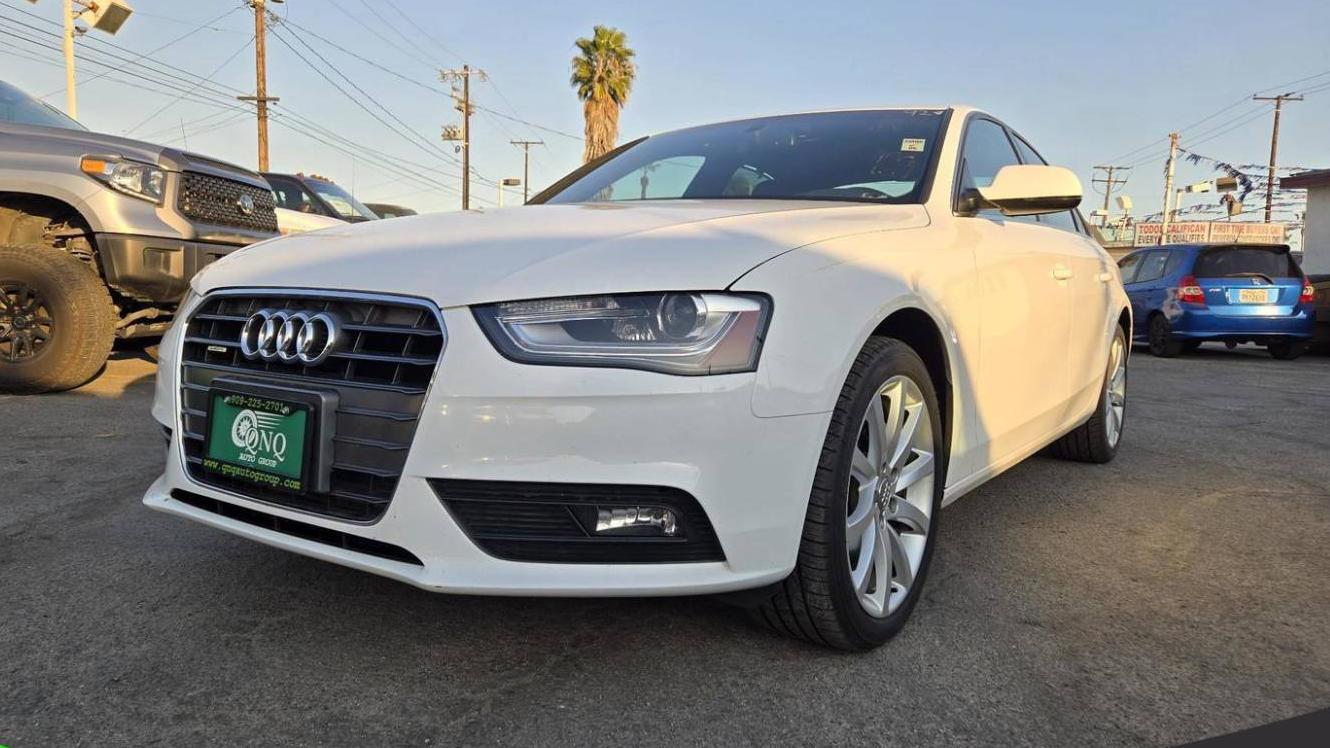 AUDI A4 2013 WAUKFAFL7DA107526 image