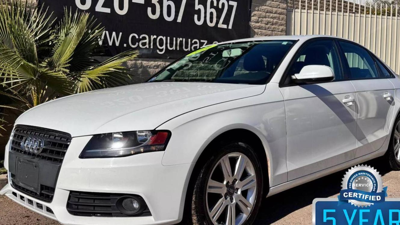 AUDI A4 2010 WAUAFAFL8AN054576 image