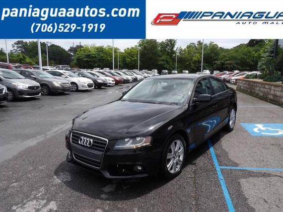 AUDI A4 2010 WAUAFAFL3AN063315 image