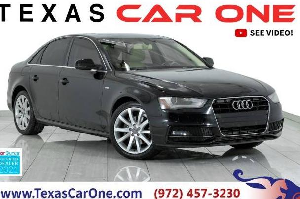 AUDI A4 2014 WAUAFAFL8EN039338 image