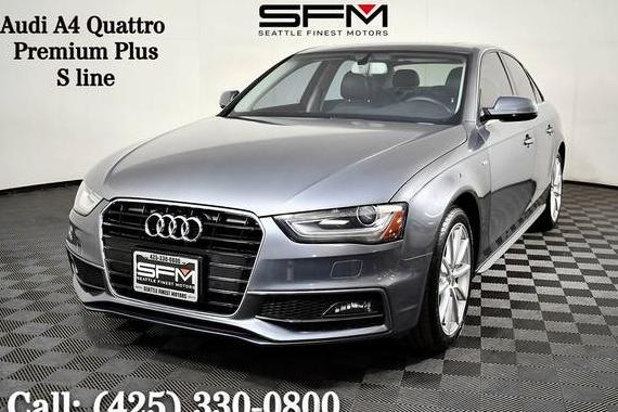 AUDI A4 2014 WAUFFAFL6EN014587 image