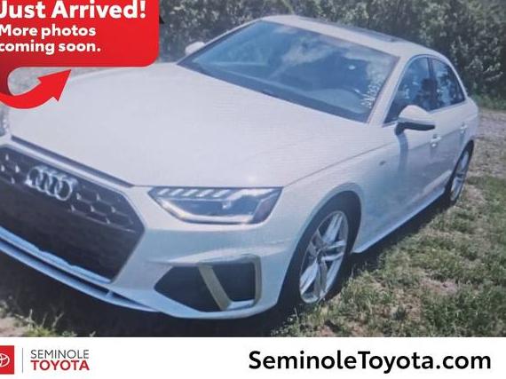 AUDI A4 2022 WAUEAAF42NN013990 image