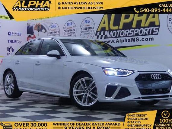 AUDI A4 2022 WAUEAAF42NN009387 image