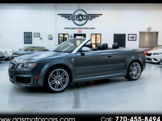 AUDI RS4 2008 WUAYU48H28K800133 image