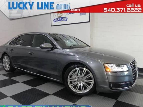 AUDI A8 2016 WAU34AFD8GN009718 image