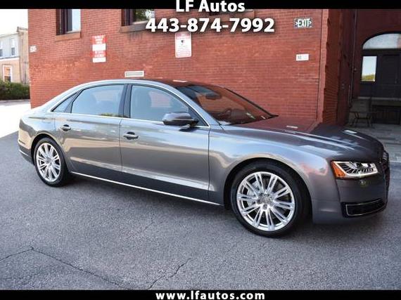AUDI A8 2016 WAU34AFD7GN004445 image