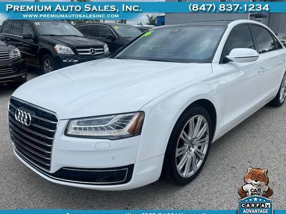 AUDI A8 2016 WAU3RAFD9GN010331 image