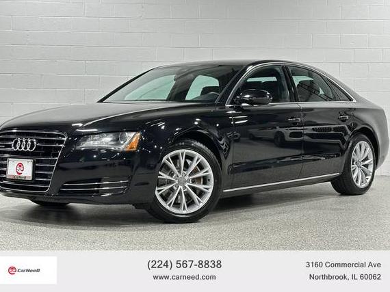 AUDI A8 2013 WAUAGAFD7DN012314 image