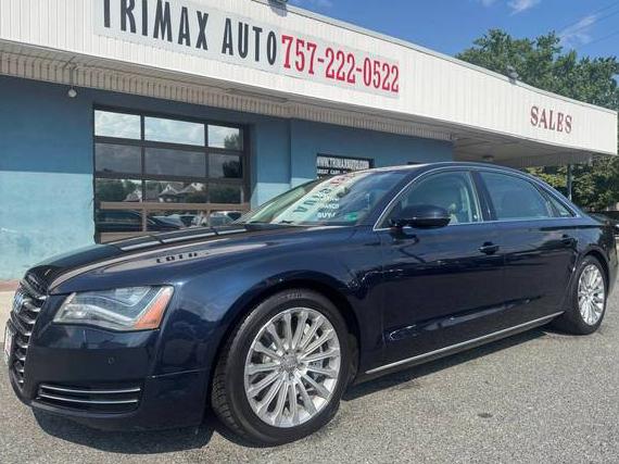 AUDI A8 2014 WAUR2AFD8EN003592 image