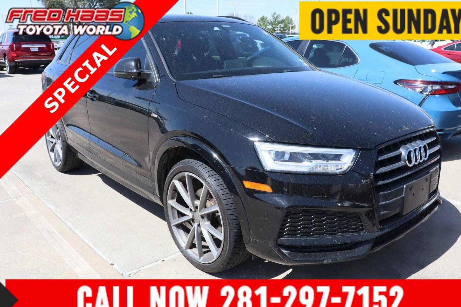 AUDI Q3 2018 WA1HCCFS5JR016707 image