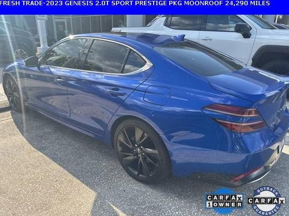 GENESIS G70 2023 KMTG34TAXPU104517 image