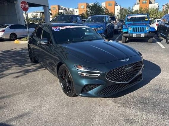 GENESIS G70 2023 KMTG54TEXPU110296 image