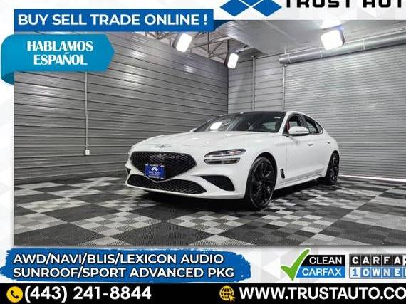 GENESIS G70 2023 KMTG54TE7PU122115 image