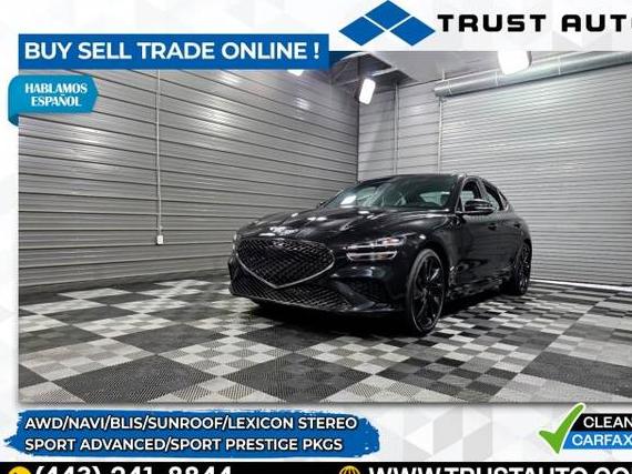 GENESIS G70 2023 KMTG54TE9PU130846 image