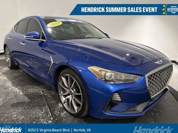 GENESIS G70 2019 KMTG74LE6KU017469 image