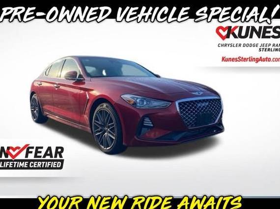 GENESIS G70 2019 KMTG54LE3KU032422 image