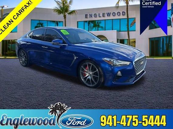 GENESIS G70 2019 KMTG54LE9KU024115 image