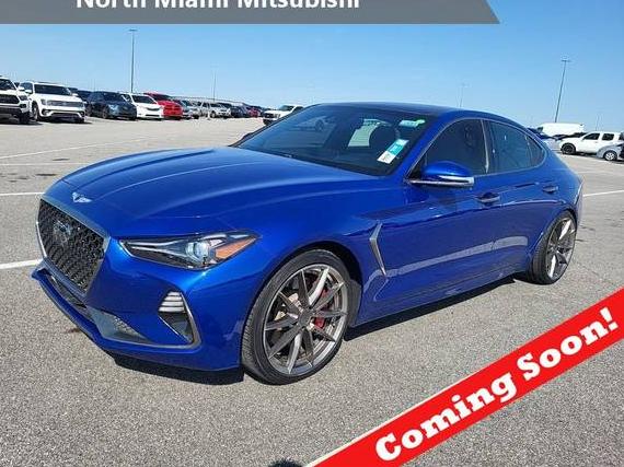 GENESIS G70 2019 KMTG34LE8KU027707 image