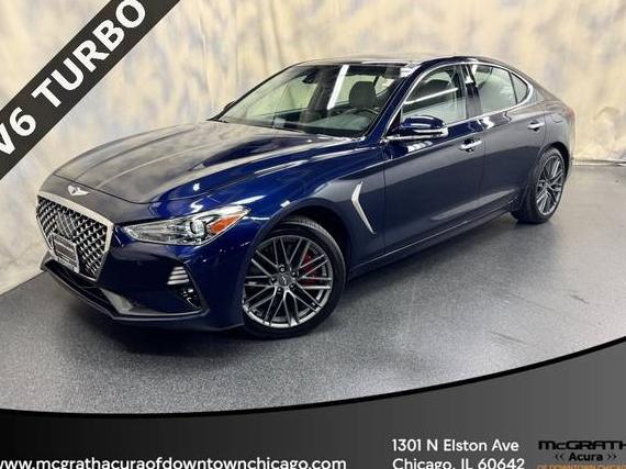 GENESIS G70 2019 KMTG74LE7KU017089 image