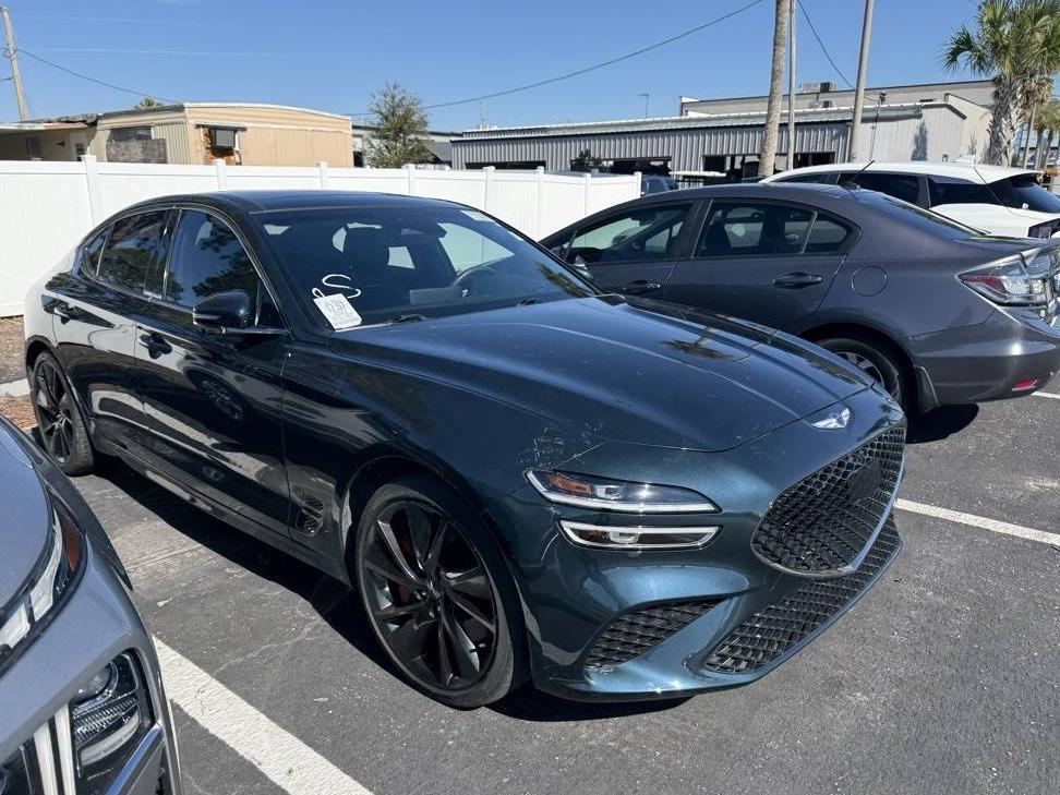 GENESIS G70 2022 KMTG54TE3NU096271 image