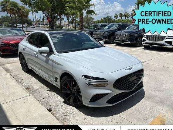 GENESIS G70 2022 KMTG54TE3NU083892 image