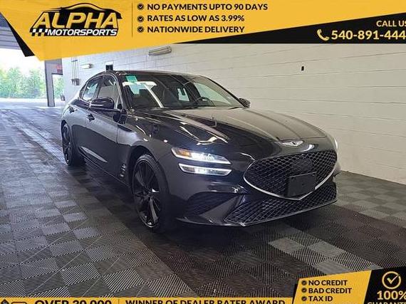 GENESIS G70 2022 KMTG54TE6NU097818 image