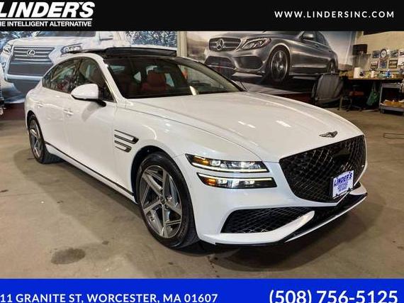 GENESIS G80 2023 KMTGA4SC6PU153190 image