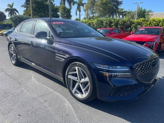GENESIS G80 2023 KMTGA4SC4PU163734 image